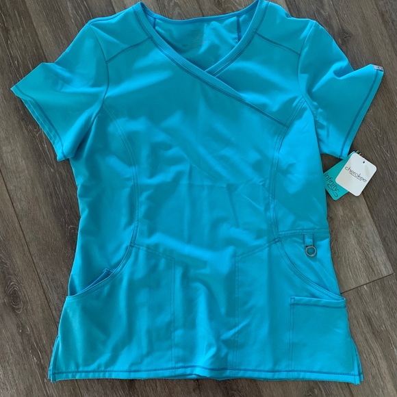 NEW Turquoise Cherokee Scrubs SET - Picture 1 of 6